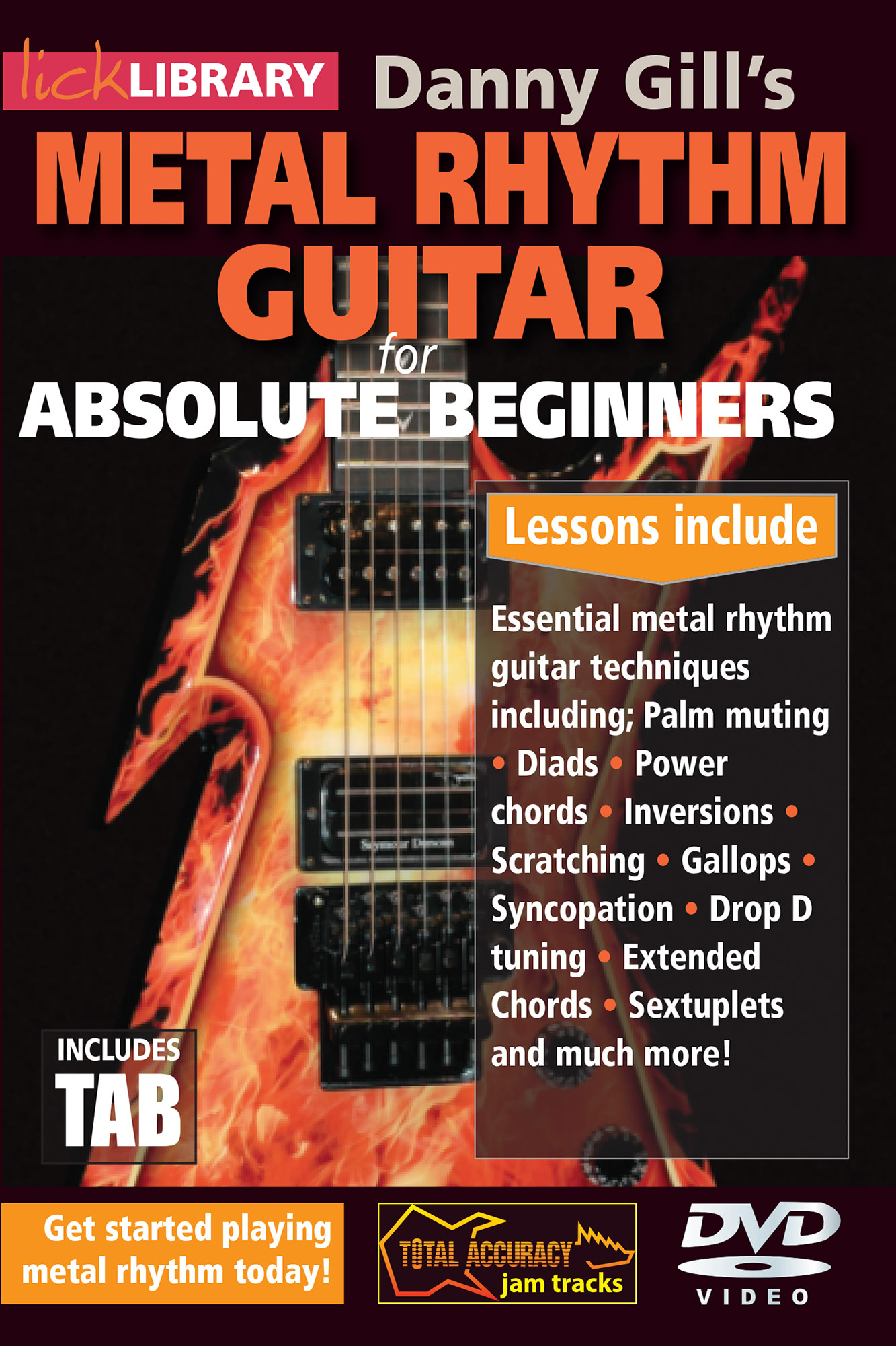 Metal Rhythm Guitar For Absolute Beginners Store LickLibrary