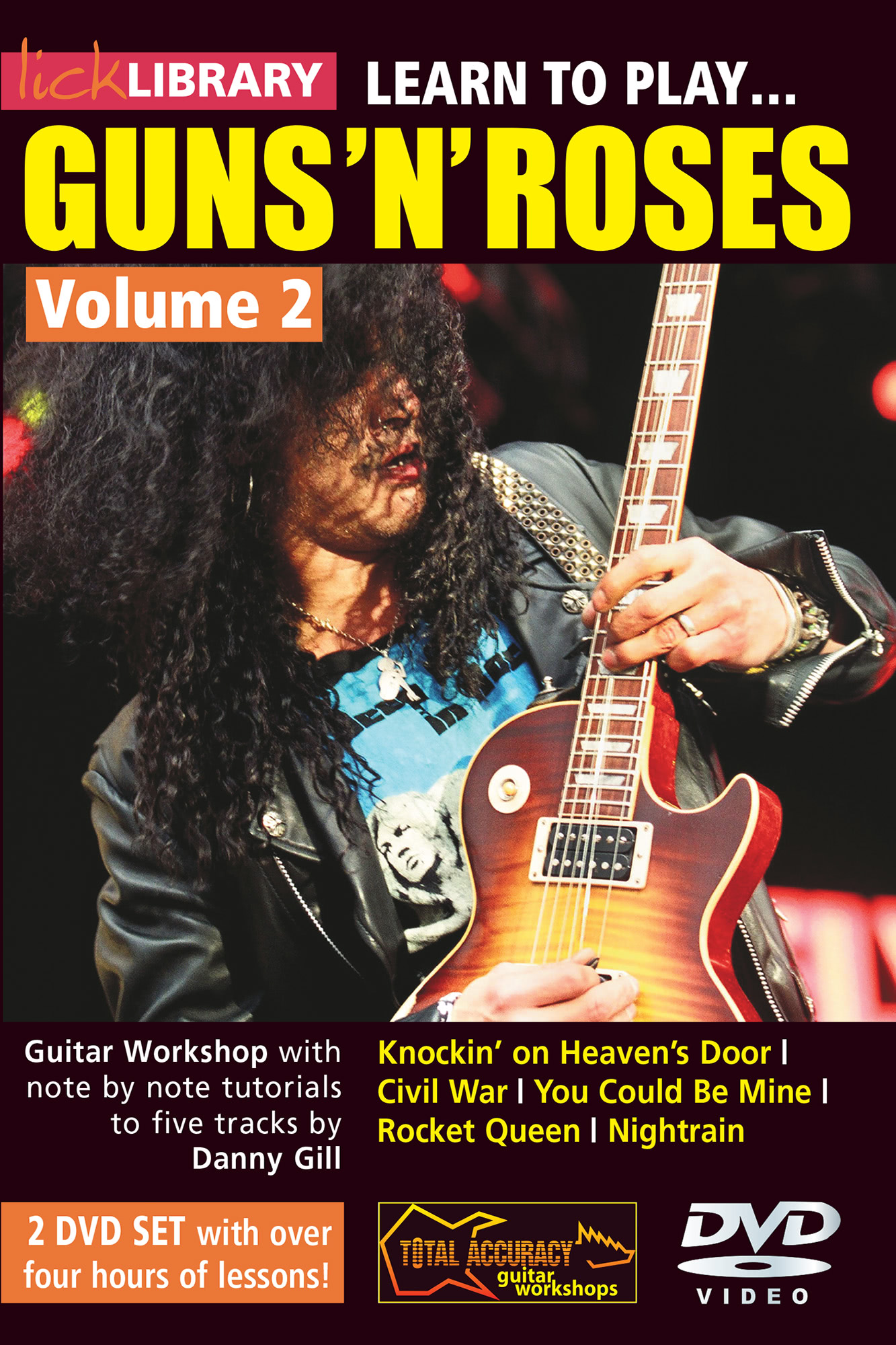Roadrock International Lick Library Learn To Play Guns 'N' Roses 2 